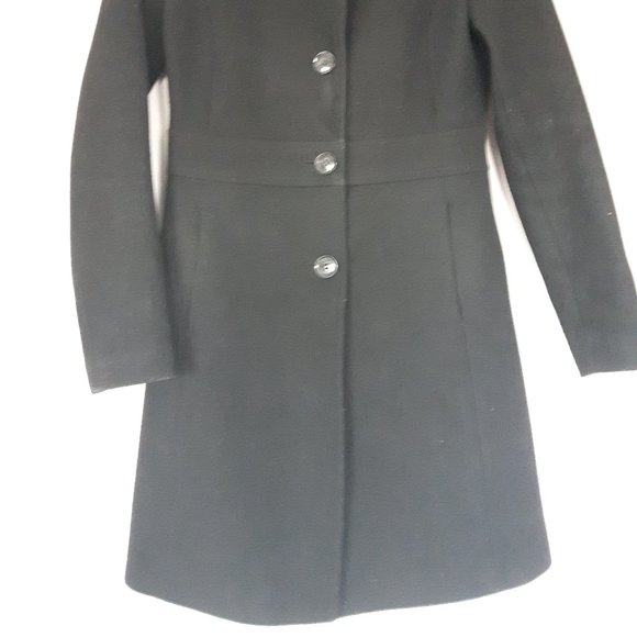 Womens Wool Overcoat - Picture 2 of 3